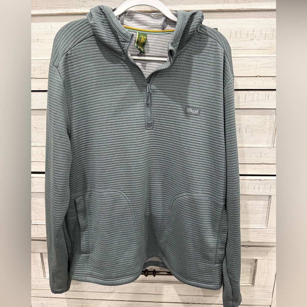 Men’s Marsh Wear Gray Hoodie